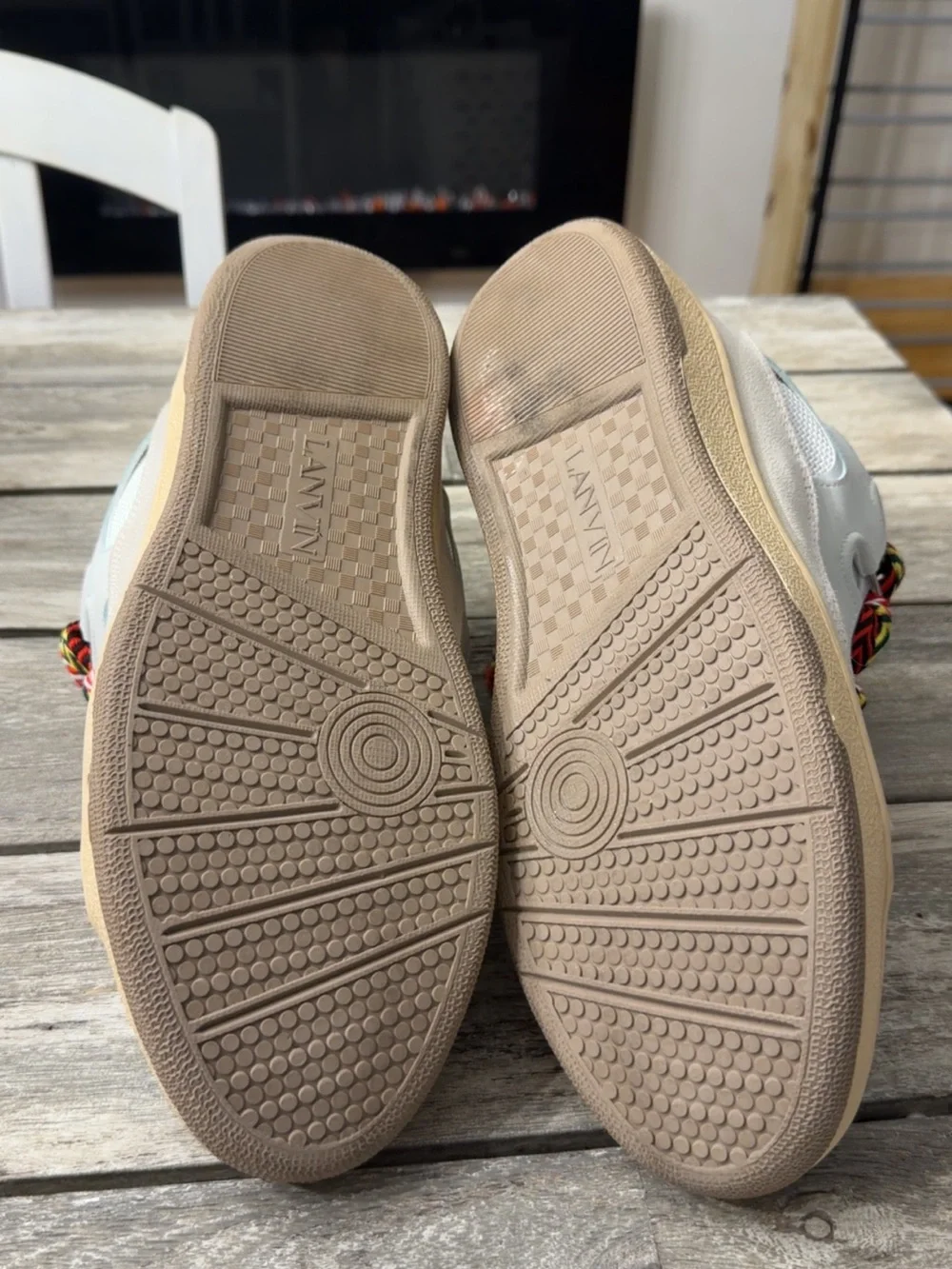 Lanvin Curb Sneakers